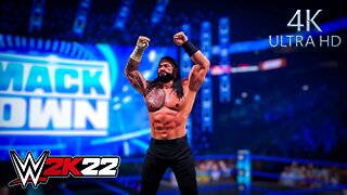WWE 2K22: Roman Reigns Vs. Sami Zayn - (PC) - [4K60FPS] - Epic Gameplay!