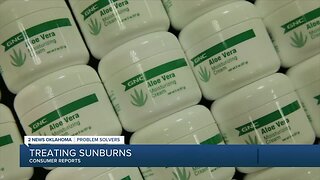 Consumer Reports: Treating sunburns