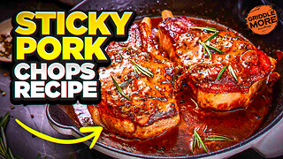 How to Make Perfectly Sticky Pork Chops on the Blackstone Griddle