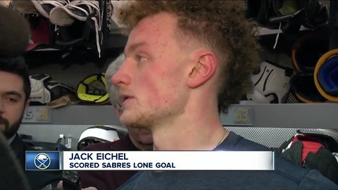 Sabres forward Jack Eichel: I don't know how many times we can take the moral victory