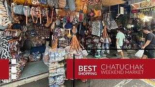 Chatuchak Weekend Market - Top Shopping Destination in Bangkok - Thailand 2023
