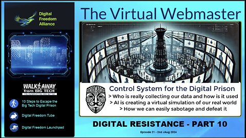 Control System for the Digital Prison - AI is creating a virtual simulation of our real world