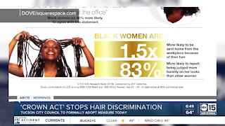 Tucson to adopt 'The Crown Act' to stop race-based hair discrimination