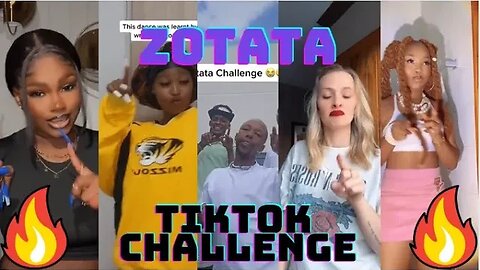 Zotata - TikTok Dance challenge 🔥💃☝🏽👆🏽👇🏼😅