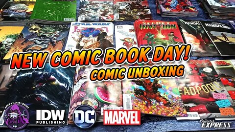 New COMIC BOOK Day - Marvel & DC Comics Unboxing November 2, 2022 - New Comics This Week 11-2-2022