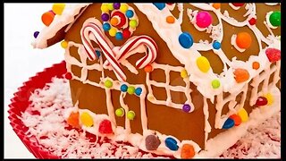 diy -How to make a Ginger Bread House- Easy Beginners Recipe! (Recipe in the Description)