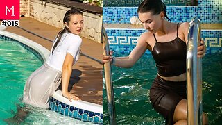 Wetlook - Wet t shirt and Wet Clothes Compilation #015