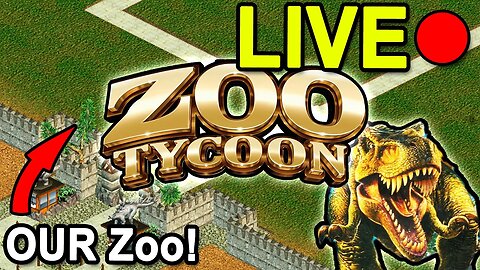 Build My DINO Zoo! Dinosaur Digs Zoo Tycoon (2001) LIVE! 6/8/23