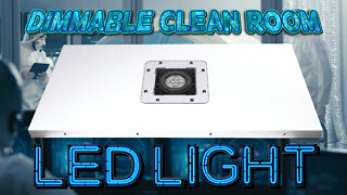 Dimmable Clean Room LED Light -2x4 Lay-In Troffer- C1D1 - C2D2 - ISO 14644/FS-209E Rated