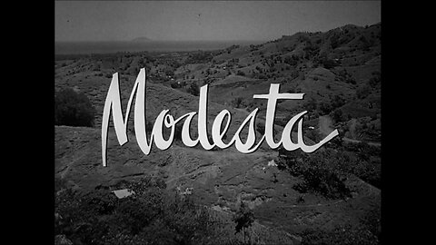 Modesta, Puerto Rico (1956 Original Black & White Film)