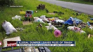 Hillsborough neighborhood becoming a 'dumping ground' for junk, debris