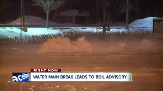 Water main break in Middleburg Heights leads to boil advisory