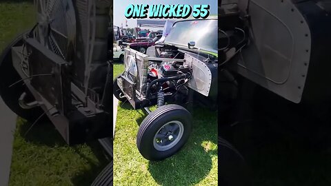 One Wild and Wicked 55 Chevy Gasser #shorts