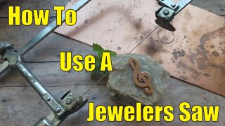 How To Use A Jewelers Saw the Right And Wrong Way.