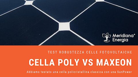 Cella Policristallina VS Sunpower Maxeon