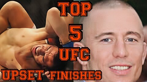 Top 5 UFC upset finishes of all time #ufc#mma