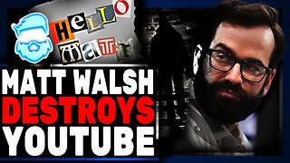 Matt Walsh Joins Forces With Twitter To DESTRY Youtube Censorship!