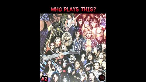 WHO PLAYS THIS? 🎤🎶🎸🥁 No. 2