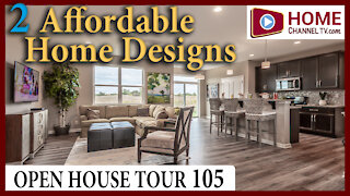 Open House Tour (105) - Touring 2 New Model Homes at a KLM Builders Community in Harvard IL