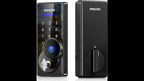 Philips Fingerprint Door Lock Touchscreen