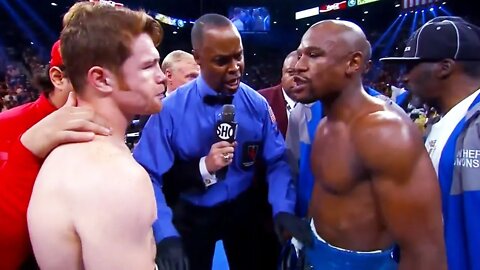 Canelo Alvarez Mexico vs Floyd Mayweather USA BOXING fight, HD