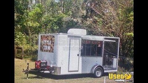2017 7' x 14' Custom Built Kitchen Food Trailer | BBQ and Kettle Corn Business for Sale in Florida
