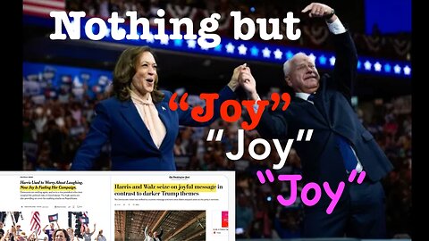 The Media is, in Unison, JOYOUS for Kamala -- Totally Random Right?