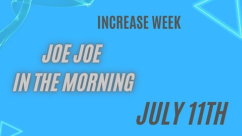 Joe Joe in the Morning EP 554