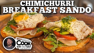 Chimichurri Breakfast Sandwich | Blackstone Griddles