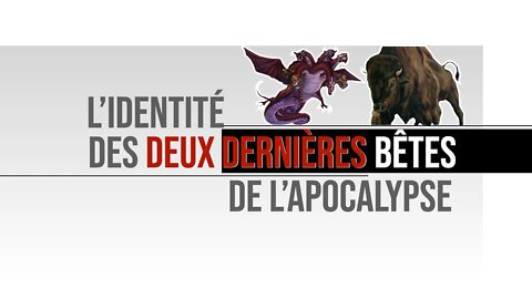 Séminaire Février 2021 #1 - L'Identité des Deux Dernières Bêtes de l'Apocalypse