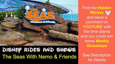 The Seas With Nemo & Friends - Epcot - Disney World