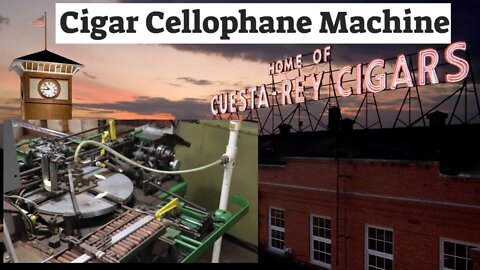 Cigar Cellophane Machine J.C. Newman Cigar Factory 2021 | Cigar Prop
