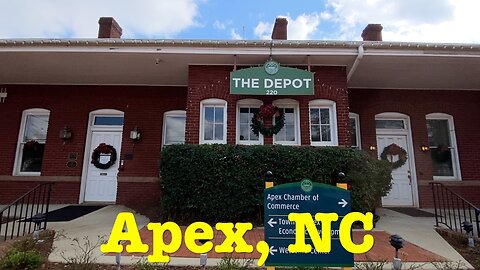 Apex, NC, Town Center Walk & Talk - A Quest To Visit Every Town Center In NC