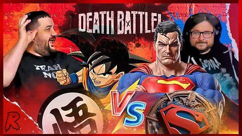 Goku VS Superman (Dragon Ball VS DC Comics) | @deathbattle - RENEGADES REACT