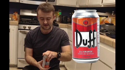 Reviewing Duff A L"Orange Sparkling Beverage #soda