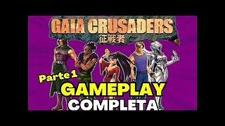 GAMEPLAY COMPLETA ATÉ ZERAR | Gaia Crusaders (Arcade) - Parte 1
