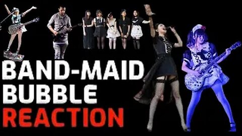 BAND-MAID / Bubble (Official Music Video) reaction