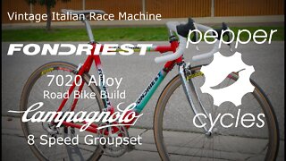 Fondriest 7020 Vintage Italian Road Bike Build