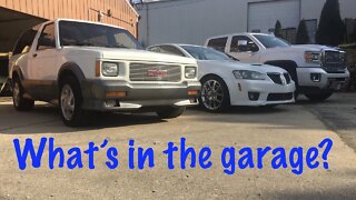 A look at some of the rare cars in the storage building from the Mustang videos