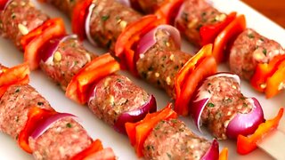 Kufta Kebab Recipe BBQ Grill - International Cuisines