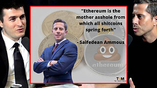 Saifedean Ammous on Lex Fridman: "Ethereum, Proof of Stake & ALL Alt-Coins are Shitcoins!" 💩🪙