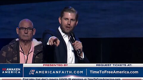 Eric Trump | "3 Quarters Of Our Country Rooting Against Us"