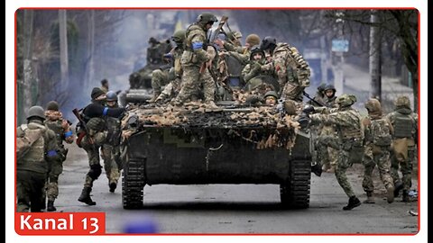 Ukrainian forces break through Russian defense positions in key city