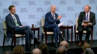 Joe Biden Tells CFR Audience That He Works For Globalist CFR Boss Richard Haass