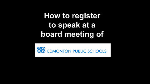 Gays Against Grooming Canada @ Edmonton Public School Board meeting