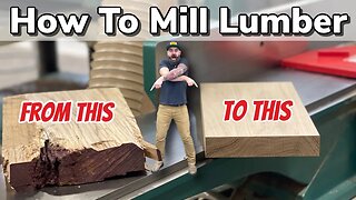 How to Mill Wood || Become a Better Woodworker