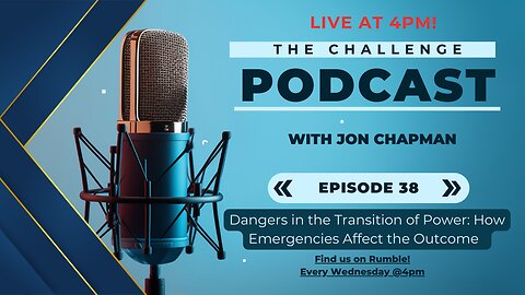 Ep,38 - Dangers in the Transition of Power: How Emergencies Affect the Outcome