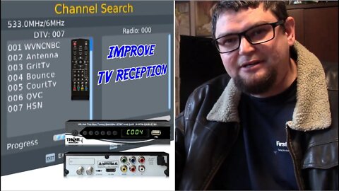 How To Add Channels To a Digital TV Converter Box with Digital Video Recorder ATSC