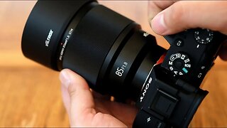 Viltrox 85mm f/1.8 STM (Sony E version - full-frame test) lens review