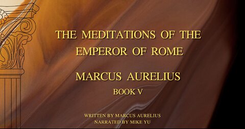 Marcus Aurelius - Meditations - Book 5